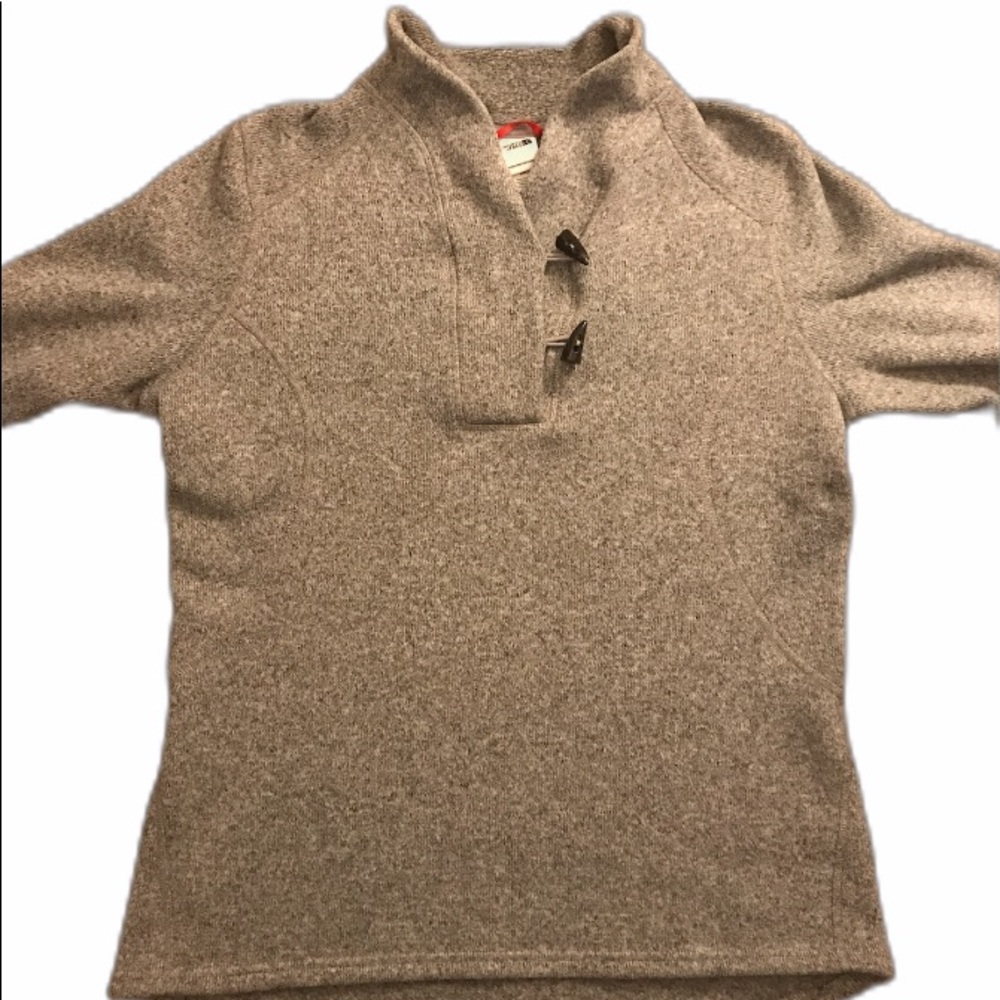 Women’s the North Face sweater, large